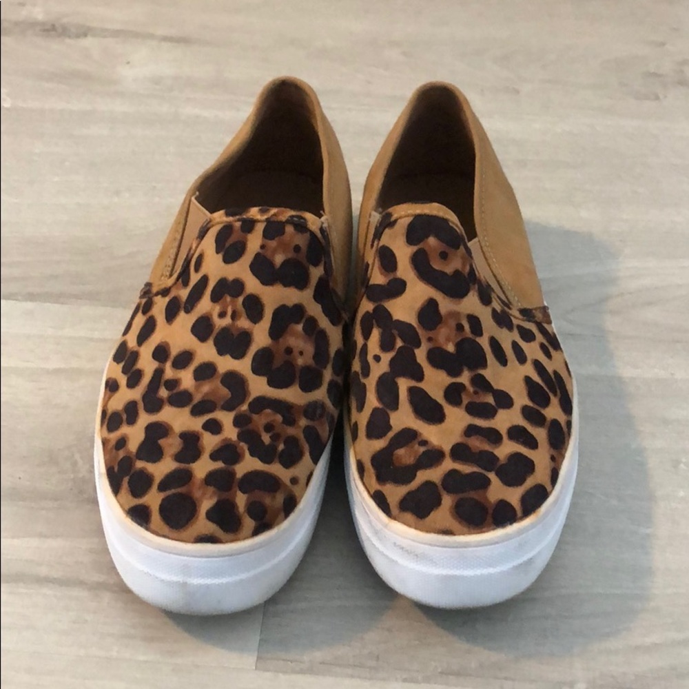 Leopard Slip-On Sneakers